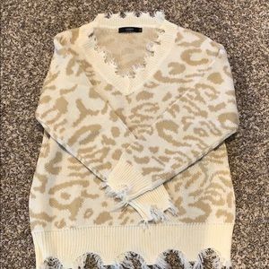 Leopard sweater